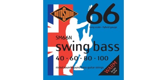 E-Bass Saiten Swing Bass 66 Satz 4-string Nickel Hybrid 40-100