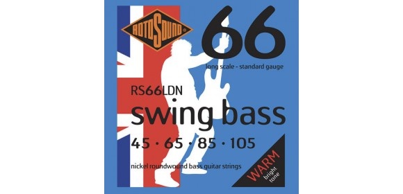 E-Bass Saiten Swing Bass 66 Satz 4-string Nickel Standard 45-105