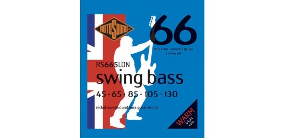 E-Bass Saiten Swing Bass 66 Satz 5-string Nickel Standard 45-130