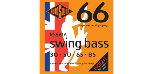 E-Bass Saiten Swing Bass 66 Satz 4-string Extra Light 30-85