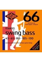 E-Bass Saiten Swing Bass 66 Satz 5-string Ex long Custom 45-130