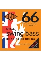 E-Bass Saiten Swing Bass 66 Satz 6-string Stainless Steel Hybrid 30-125