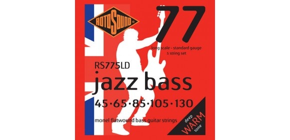 Jazz-Bass Saiten Jazz Bass 77 Satz 5-string Flatwound Standard 45-130