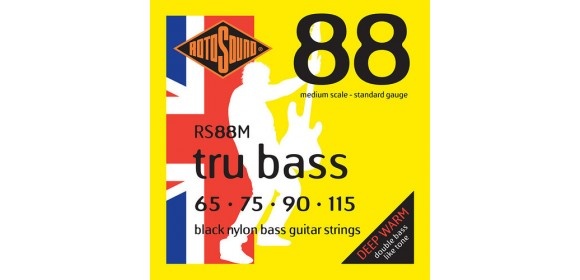 E-Bass Saiten Tru Bass 88 Satz 4-string Extra Long  // Extra lange Mensur (33.5"/850mm bis 36"/915mm)