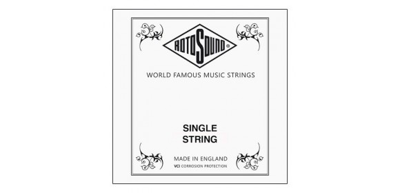 E- und Akustikgitarre-Saiten Single Strings plain .009"/0,23mm