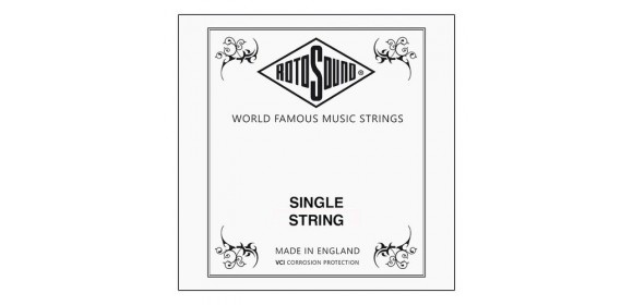 E- und Akustikgitarre-Saiten Single Strings plain .014"/0,36mm