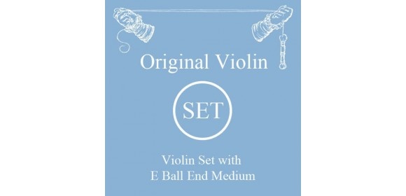 Violin-Saiten Original Synthetic/Fiber Core Satz E Stahl Kgl
