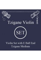 Violin-Saiten Tzigane Multifilament-Fiberkern Satz E Stahl Kugel
