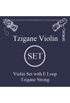 Violin-Saiten Tzigane Multifilament-Fiberkern Satz E Stahl Schlinge