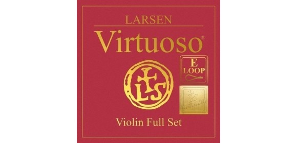 Violin-Saiten Virtuoso Satz E Stahl Schlinge