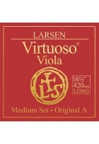 Viola-Saiten  extra-lange 420mm Mensur, medium tension Satz Kugel