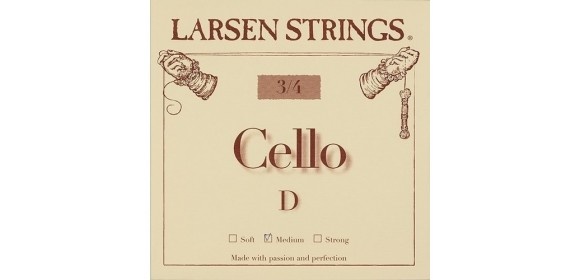 Cello-Saiten Original Fractional - kleine Größen D 3/4