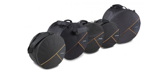 Drumset Gig-Bag Set Premium 22x18, 10x8, 12x9, 16x16, 14x6,5"