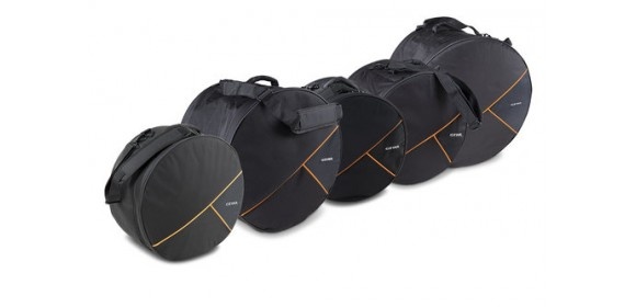 Drumset Gig-Bag Set Premium 22x18, 12x10, 13x11, 16x16, 14x6,5"