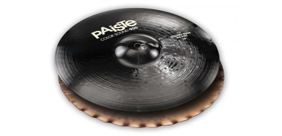 HiHat Becken 900 Serie Color Sound Black 14" Sound Edge