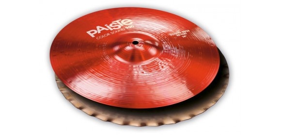 HiHat Becken 900 Serie Color Sound Red 14" Sound Edge