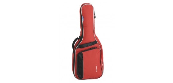 Gitarren Gig Bag Economy 12 Konzert 1/2 rot