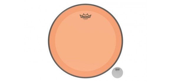 Schlagzeugfell Colortone Powerstroke 3 clear 24" P3-1324-CT-OG