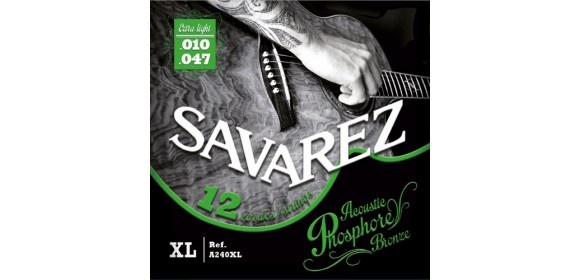 Akustik-Gitarren Saiten Acoustic 12.str. Ex-Light .010