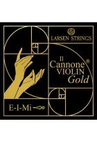 Violin-Saiten Il CANNONE Gold E Soloist Karbonstahl*