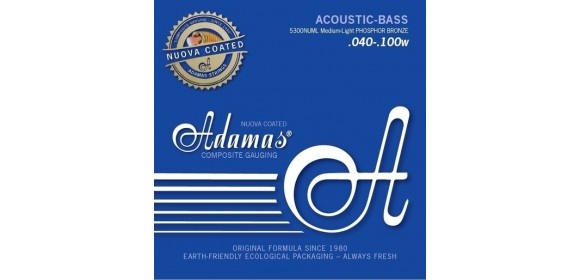 Akustik-Bass Saiten Nuova coated beschichtet Satz 4-string Med-Light