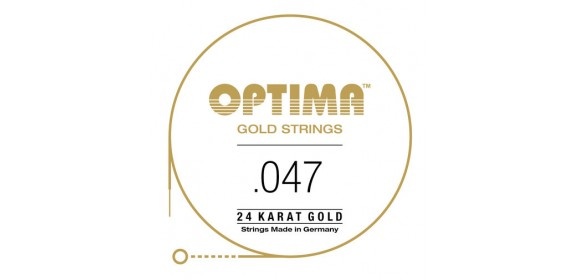 Akustik-Gitarren Saiten Gold Strings E6 .047w