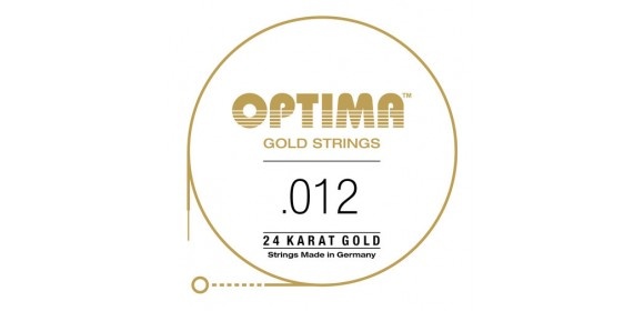 Akustik-Gitarren Saiten Gold Strings E1 .012