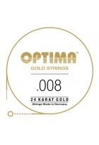 E-Gitarre-Saiten Gold Strings. Maxiflex E1 .008