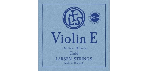 Violin-Saiten Original Synthetic/Fiber Core E Gold Schlinge