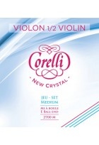 Violin-Saiten New Crystal E 1/2