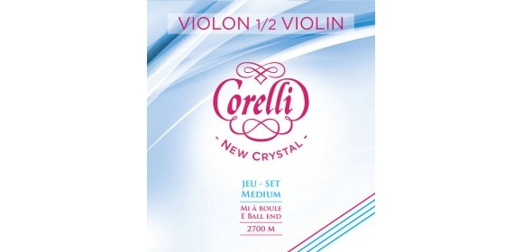 Violin-Saiten New Crystal A 1/2