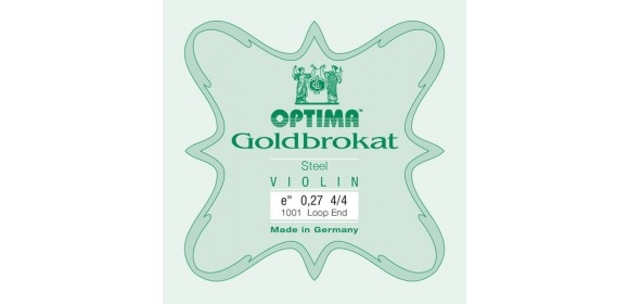 Violin-Saiten Goldbrokat E 0,27 L