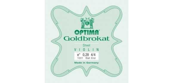 Violin-Saiten Goldbrokat E 0,28 B