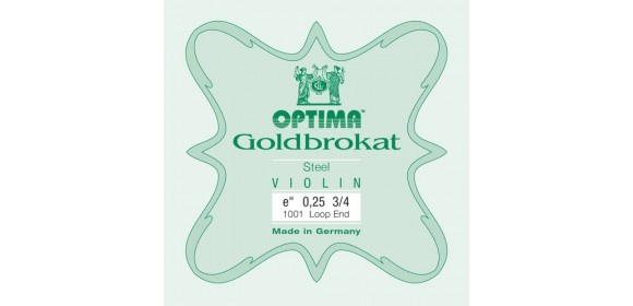 Violin-Saiten Goldbrokat E 0,25 L