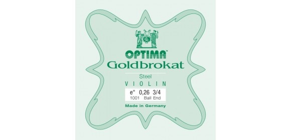 Violin-Saiten Goldbrokat E 0,26 B