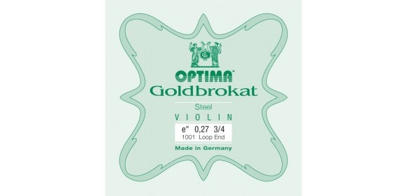 Violin-Saiten Goldbrokat E 0,27 L