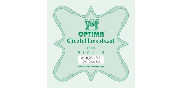 Violin-Saiten Goldbrokat E 0,26 L