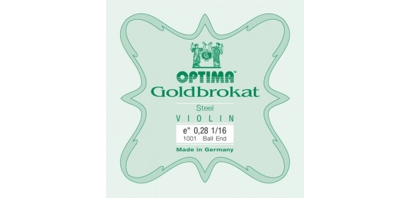 Violin-Saiten Goldbrokat E 0,28 L