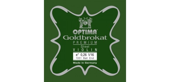 Violin-Saiten Goldbrokat Premium E 0,26 B