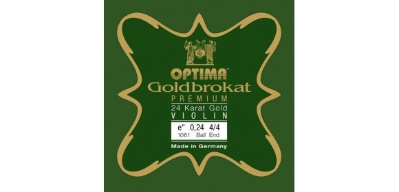 Violin-Saiten Goldbrokat Premium 24 Karat Gold E 0,24 B