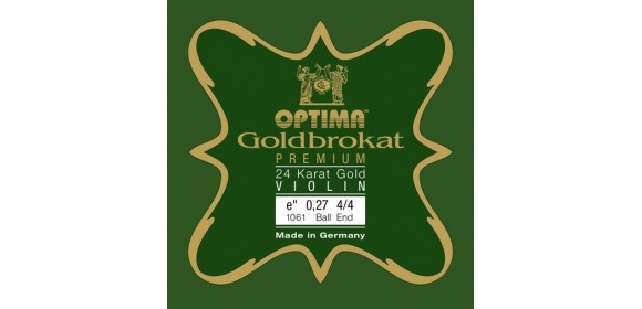 Violin-Saiten Goldbrokat Premium 24 Karat Gold E 0,27 B