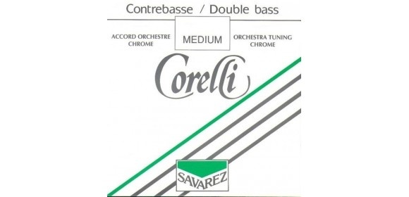 Kontrabass-Saiten Orchesterstimmung Mittel
