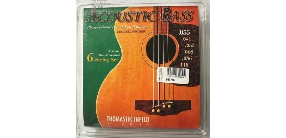 Akustik-Bass Saiten Phosphor Bronze Satz