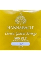Klassikgitarre-Saiten Serie 800 Super Low Tension versilbert H/B2