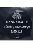 Klassikgitarre-Saiten Serie 800 Medium Tension versilbert H/B2
