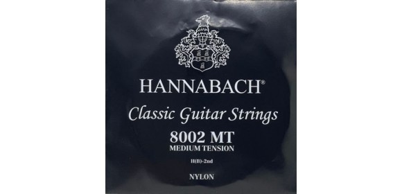 Klassikgitarre-Saiten Serie 800 Medium Tension versilbert H/B2