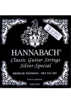 Klassikgitarre-Saiten Serie 815 Medium Tension Silver Special 3er Bass