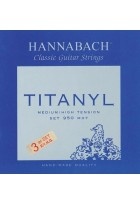 Klassikgitarre-Saiten Serie 950 Medium/High Tension Titanyl 3er Diskant-Satz