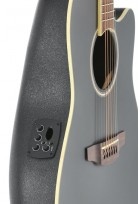 E-Akustikgitarre Traditional AB24 Mid Cutaway Black Satin