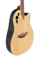 E-Akustikgitarre Elite AE44 Mid Cutaway Natural Satin